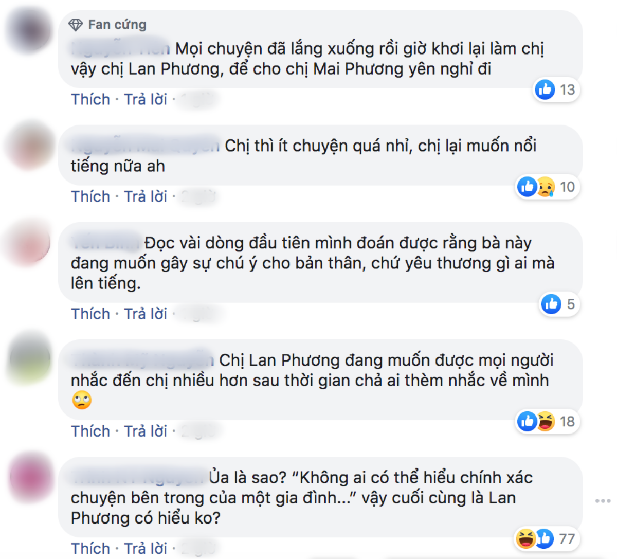 Lan Phương nhận 'gạch đá' khi lên tiếng bênh vực mẹ Mai Phương: 'Không có lửa thì không có khói' Ảnh 2