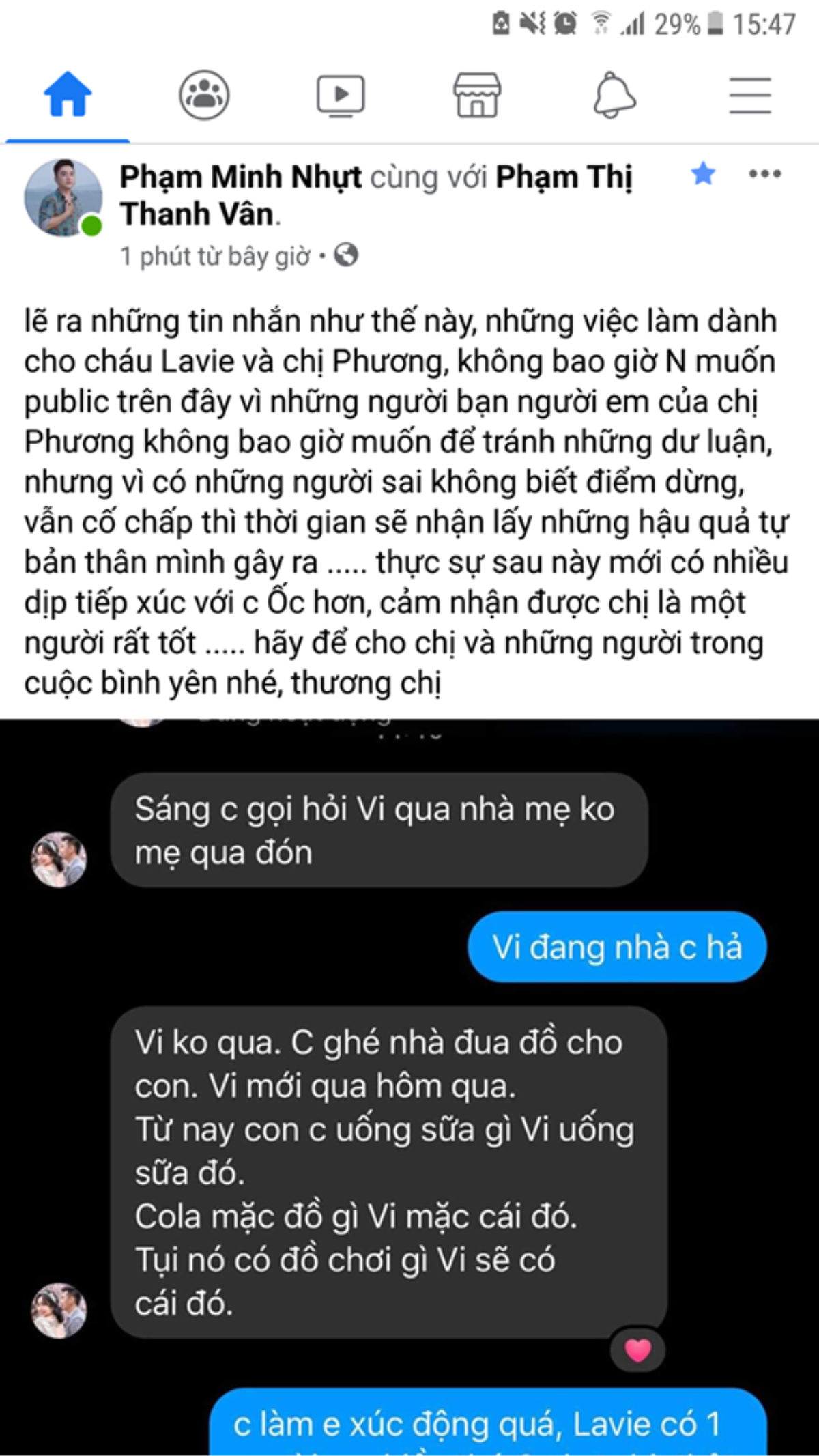 Quản lý Mai Phương tiết lộ tin nhắn Ốc Thanh Vân khẳng định tình thương dành cho bé Lavie: 'Thương lắm em ơi, nghĩ đến chị ứa nước mắt' Ảnh 2