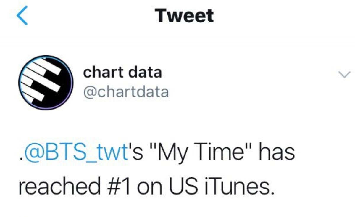 My Time trở thành ca khúc solo đầu tiên trong album Map Of The Soul: 7 của BTS bán được 100.000 bản tại US Ảnh 4