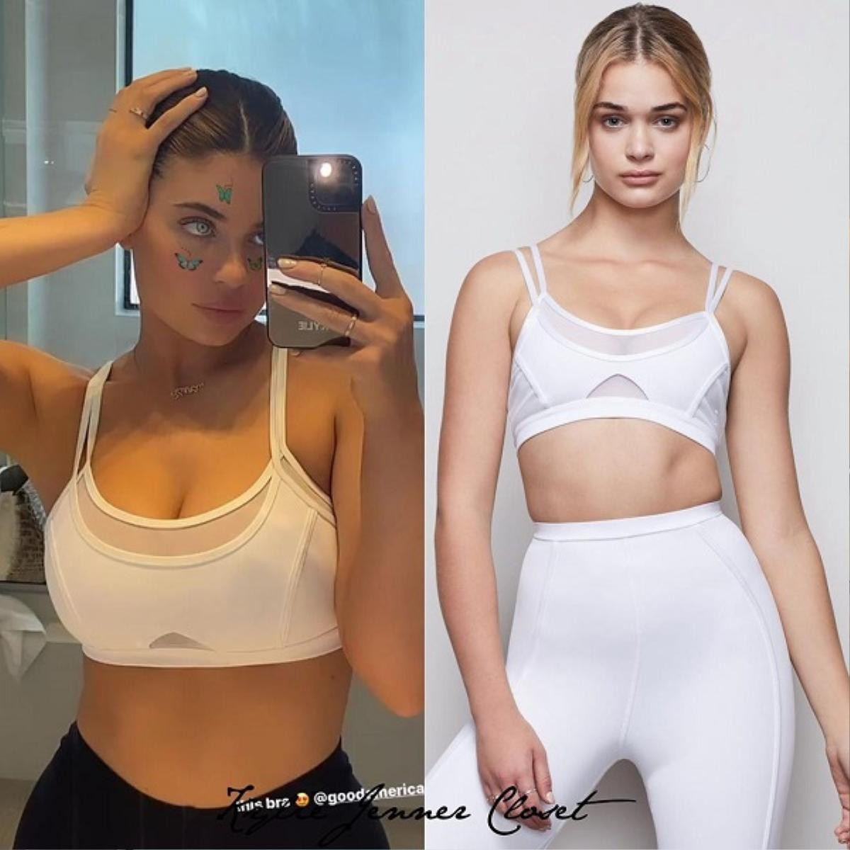 Từ Kylie Jenner đến Hoa hậu Khánh Vân 'nghiện' mặc đồ tập gym kể cả khi ở nhà Ảnh 8