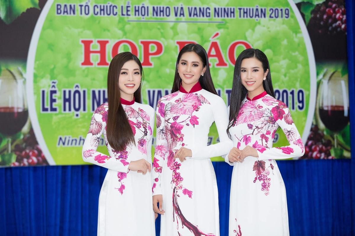 Top 3 Hoa hậu Việt Nam 2018: Tiểu Vy phủ sóng showbiz, Phương Nga - Thúy An ngày càng xinh đẹp Ảnh 6