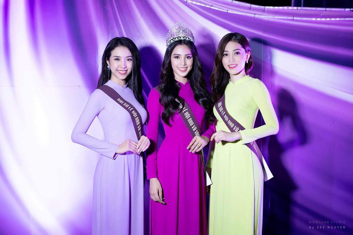 Top 3 Hoa hậu Việt Nam 2018: Tiểu Vy phủ sóng showbiz, Phương Nga - Thúy An ngày càng xinh đẹp Ảnh 7