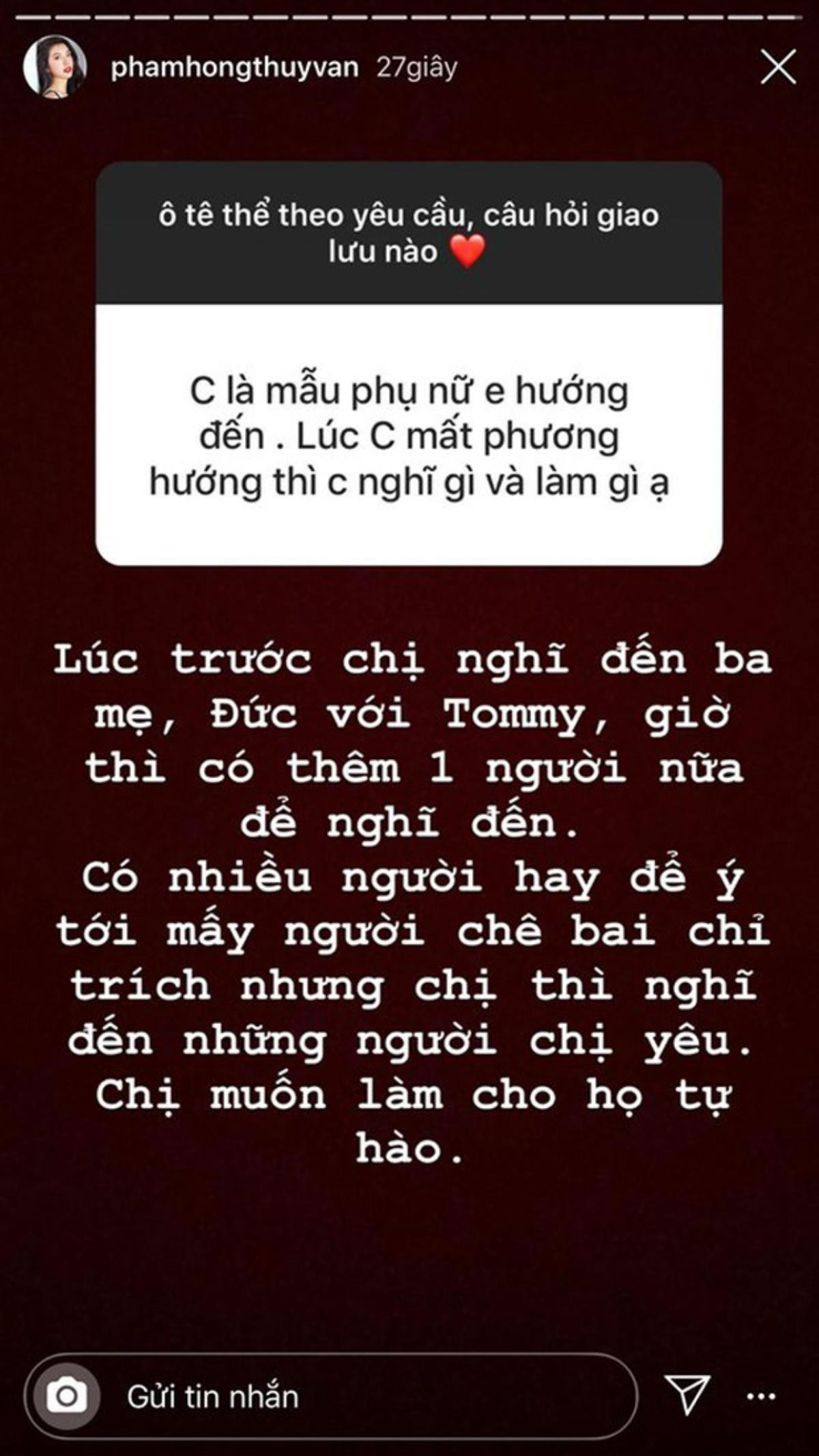 Thuý Vân tiết lộ nhiều thêm về bạn trai: 'Giờ chị có thêm một người nữa để nghĩ đến' Ảnh 4