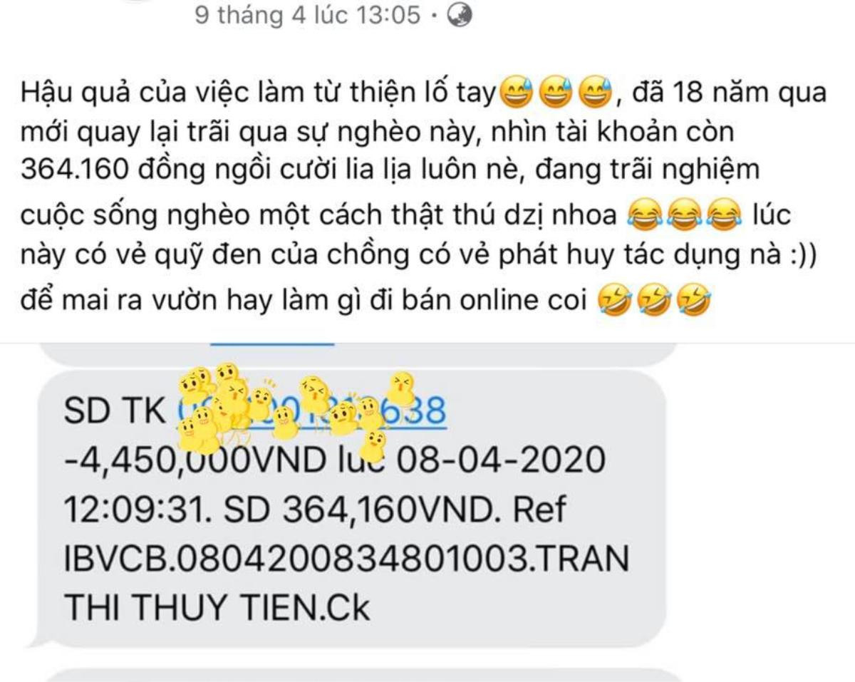 Câu chuyện từ thiện của Thủy Tiên: 'Có người xin 6-7 tỷ, giúp đỡ đến cạn tài khoản chỉ còn… 300 nghìn' Ảnh 4