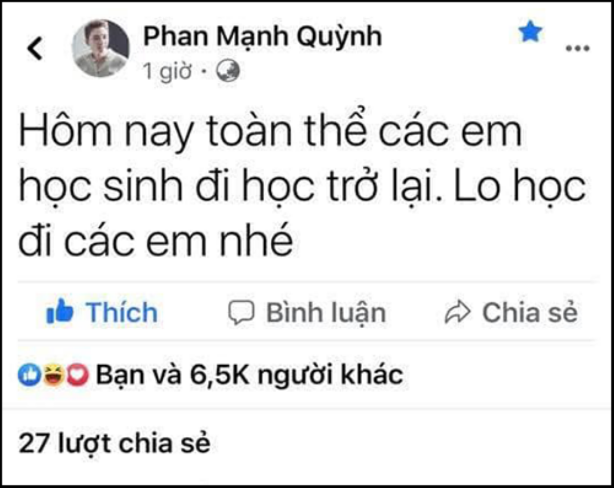 Phan Mạnh Quỳnh 'muối mặt' khi nhắc học sinh lo học nhưng nhầm lẫn thông tin, lập tức có pha bẻ lái khiến dân tình bật cười Ảnh 2