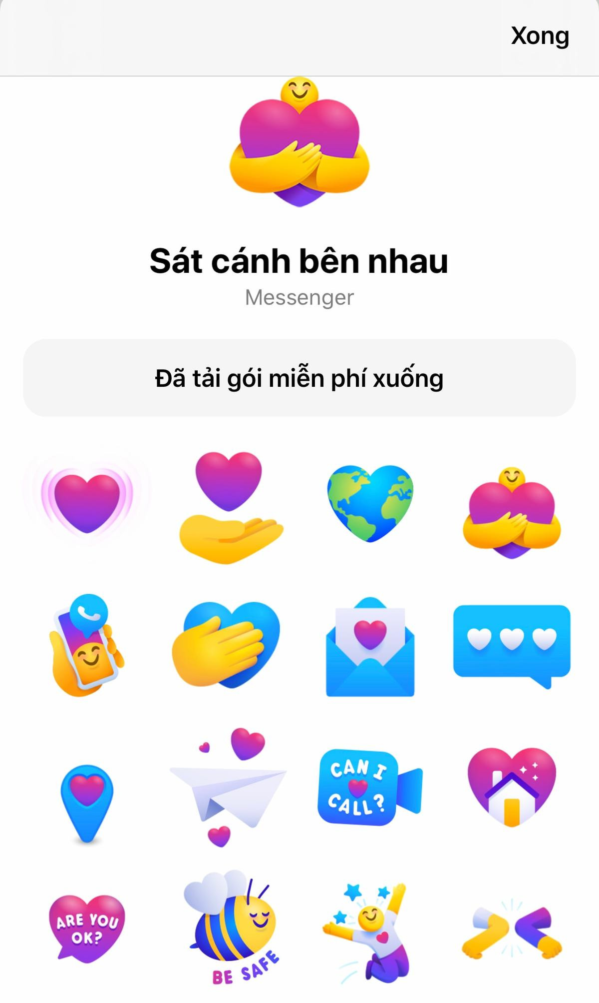 Hướng dẫn cập nhật biểu tượng trái tim rung rinh trên Facebook Messenger Ảnh 6