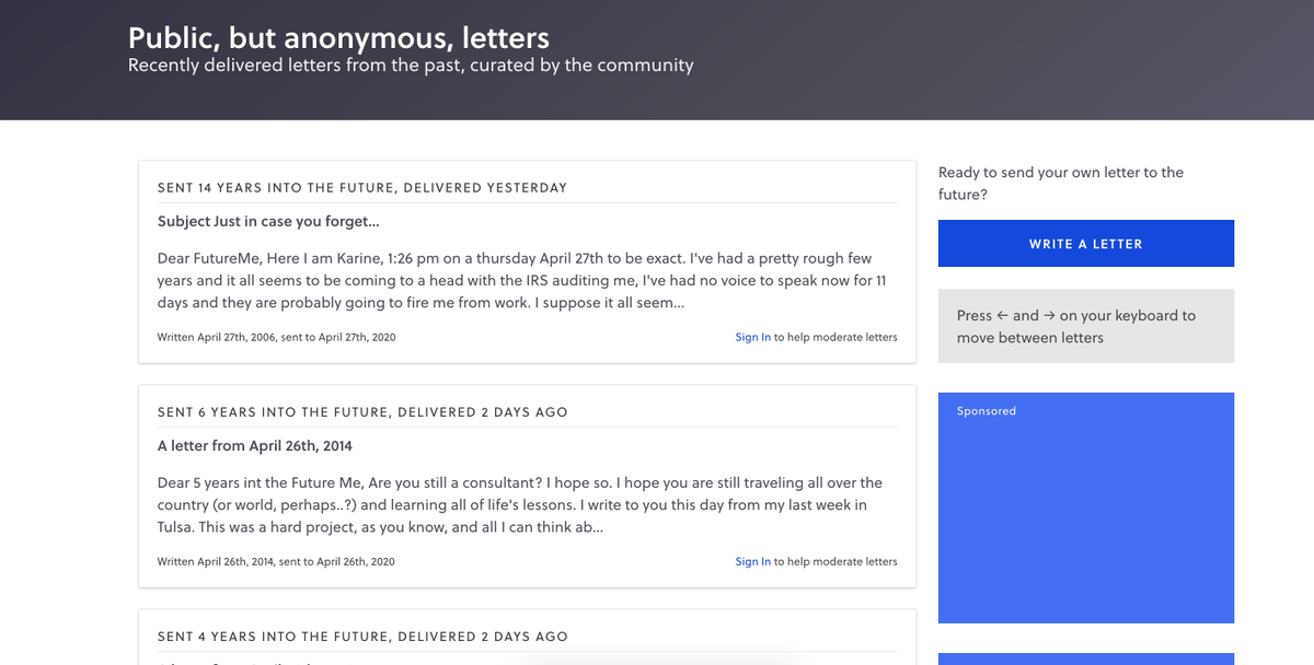 Trang web đặc biệt này sẽ cho bạn gửi thư đến chính mình trong tương lai Ảnh 3
