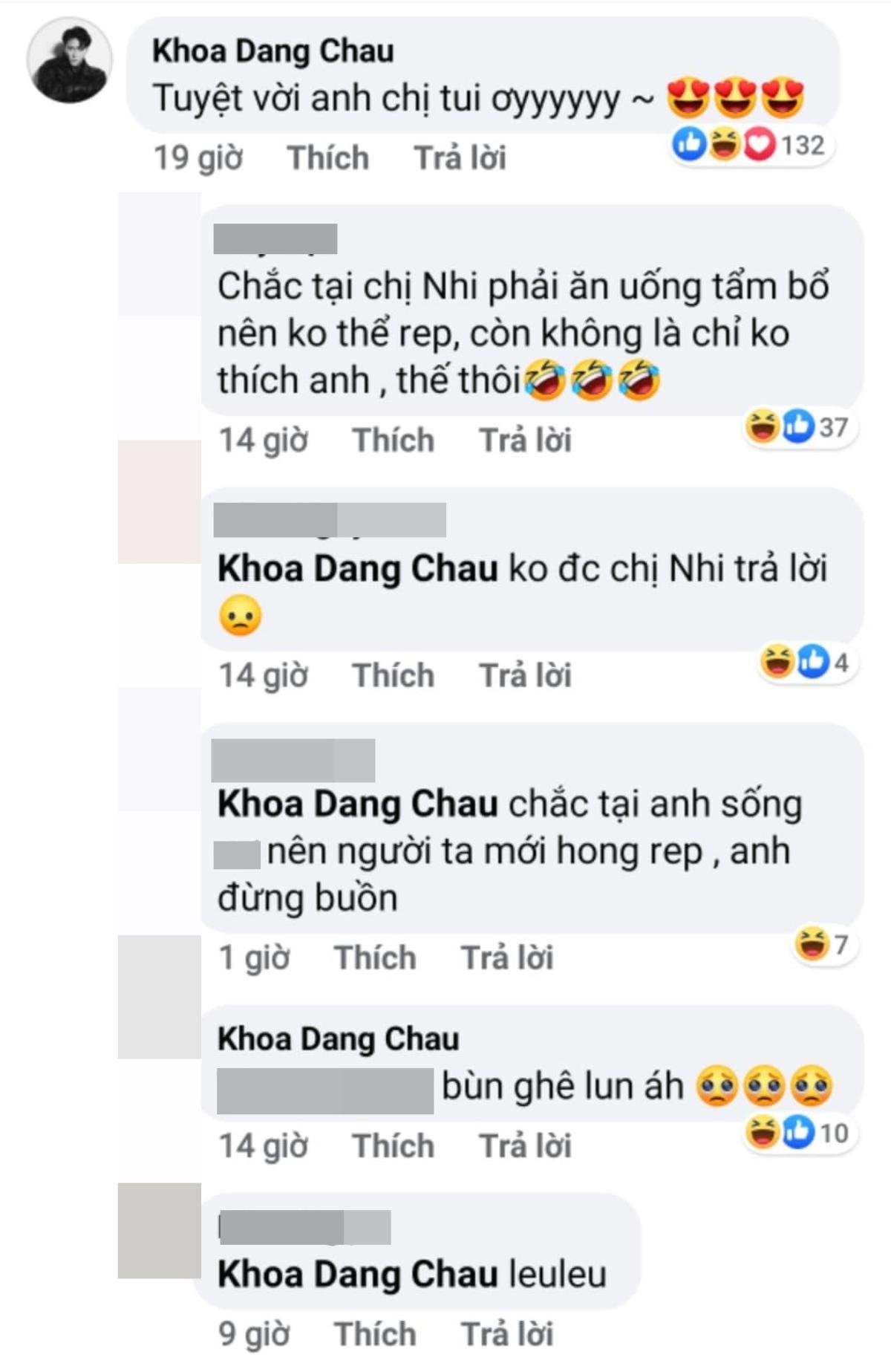 Phản ứng của Châu Đăng Khoa khi anti-fan 'chọc quê' việc bị Đông Nhi 'bơ' bình luận chúc mừng Ảnh 2