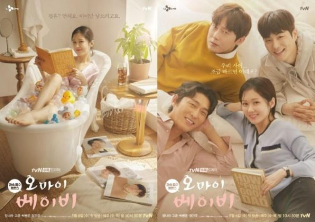 'Oh My Baby' của Jang Nara tung poster, và đoạn clip quay quá trình làm teaser: Jang Nara trẻ đẹp không tì vết bên cạnh ba mỹ nam Ảnh 1