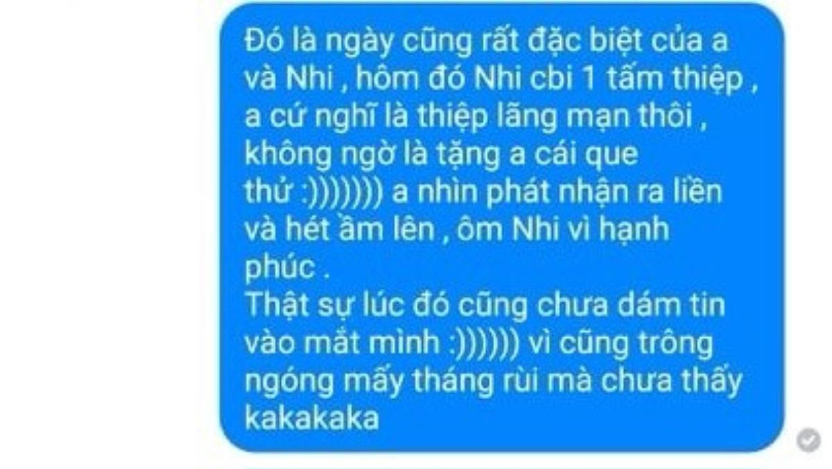 Đây là cách Đông Nhi thông báo đang mang thai tới Ông Cao Thắng: Đơn giản nhất nhưng đặc biệt nhất Ảnh 4