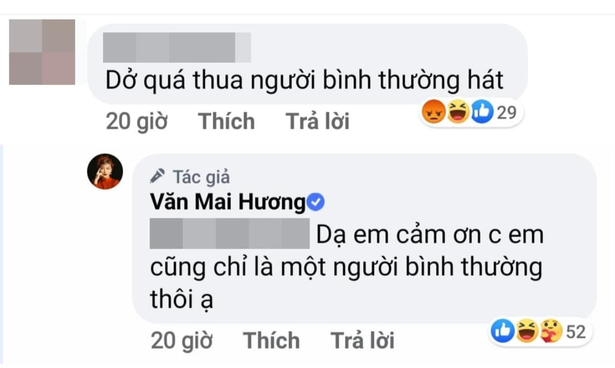 Bị chê hát dở hơn cả người bình thường, Văn Mai Hương nói gì? Ảnh 3