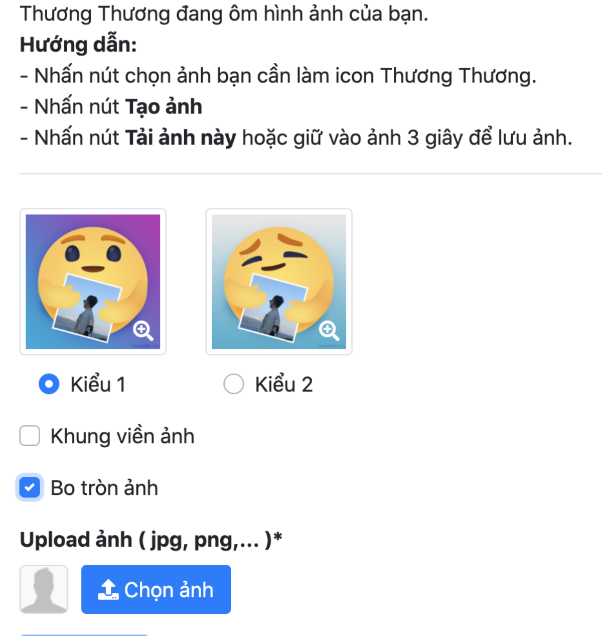 Hướng dẫn cách chế biểu tượng cảm xúc 'thương thương' theo kiểu độc lạ, không đụng hàng với bất cứ ai Ảnh 4