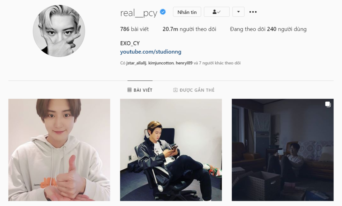 10 sao nữ Hàn hiếm hoi được Chanyeol (EXO) theo dõi trên Instagram là ai? Ảnh 1