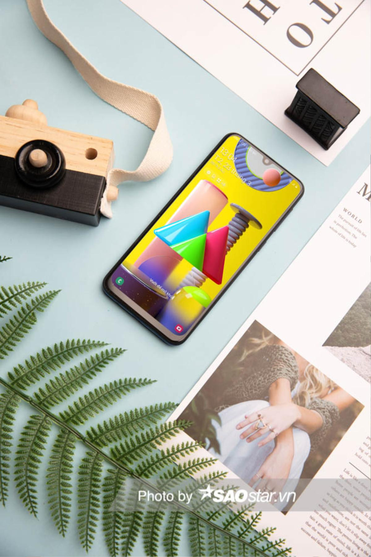 Mở hộp Galaxy M21: Màn hình Infinity-U, 3 camera 48MP và pin 6000mAh Ảnh 5