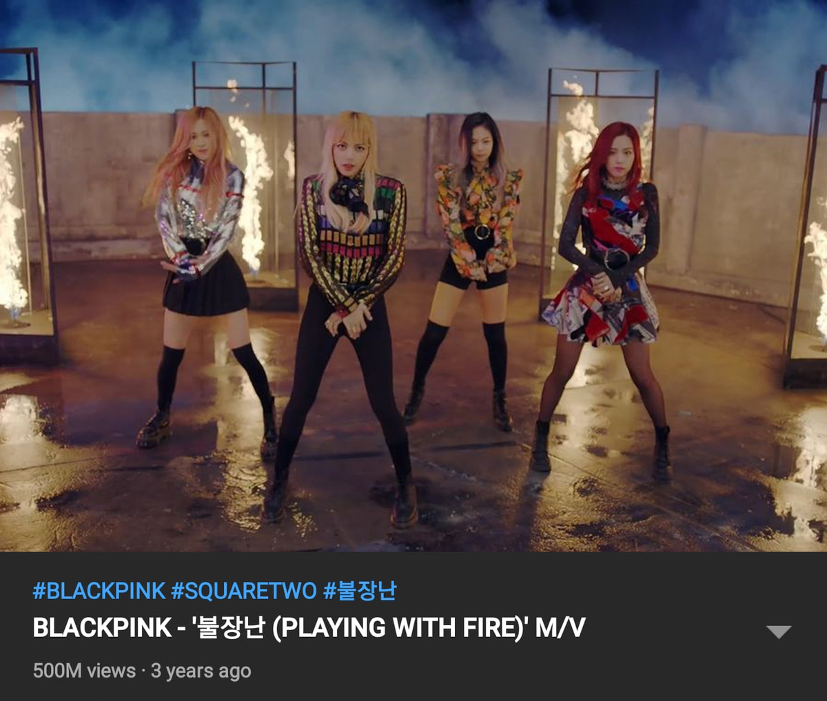 Gia tài MV đạt nửa tỉ view của BlackPink tiếp tục được nâng lên với 'Playing With Fire' Ảnh 2