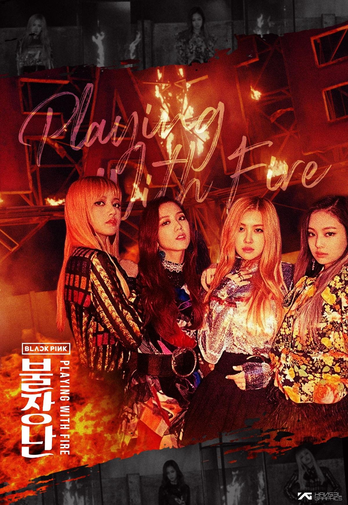 Gia tài MV đạt nửa tỉ view của BlackPink tiếp tục được nâng lên với 'Playing With Fire' Ảnh 1