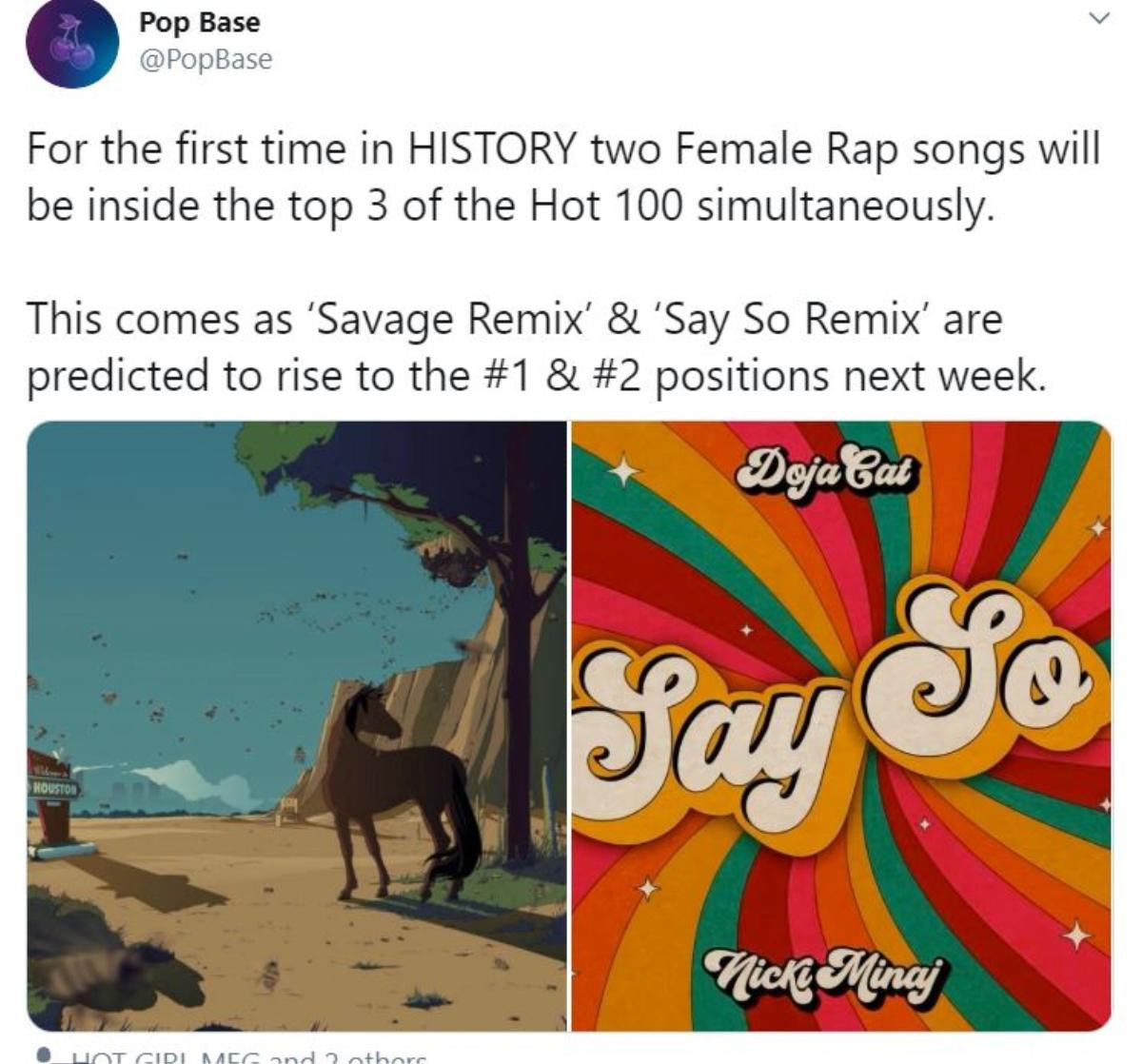 Màn 'so găng' kịch tính đầu tháng 5: Say So Remix hay Savage Remix sẽ trở thành Quán Quân của Billboard Hot 100? Ảnh 5