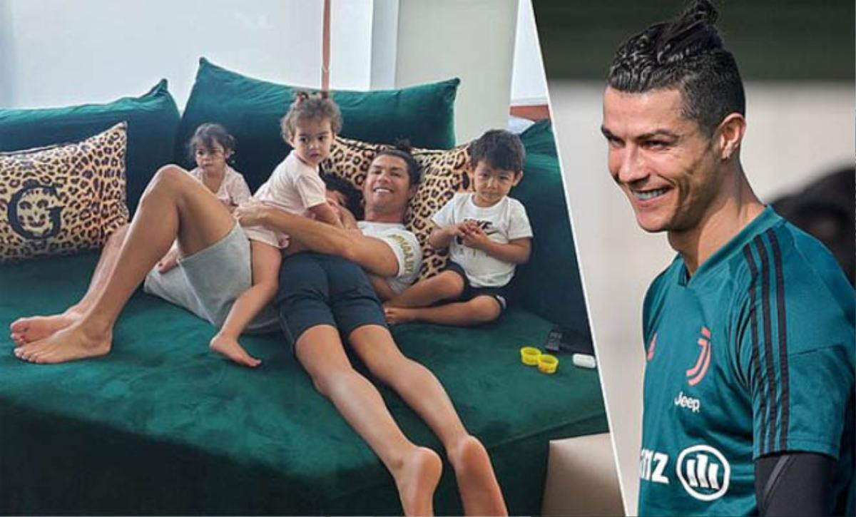 Ronaldo bị cách ly vẫn vui như hội, bạn gái 'khoe' 3 vòng nóng bỏng Ảnh 1