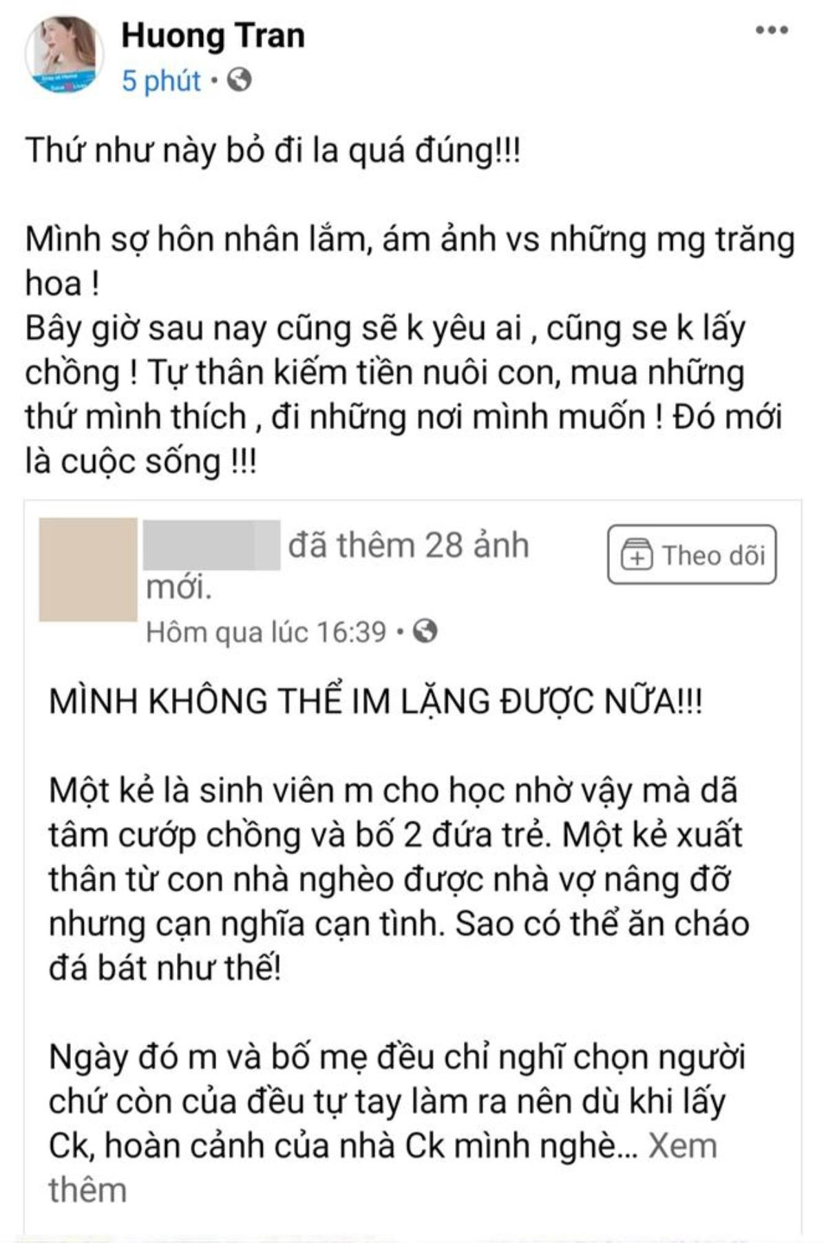 Ngán ngẩm đàn ông ngoại tình, vợ cũ Việt Anh tuyên bố ở vậy nuôi con Ảnh 2