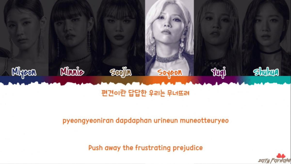 Màn trình diễn quy tụ toàn 'át chủ bài' trong Youth With You bị tố đạo concept, lyric ca khúc Lion của (G)I-DLE Ảnh 5