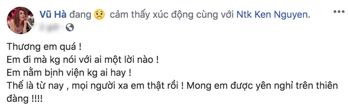 Đàm Vĩnh Hưng, Thu Trang cùng đông đảo sao Việt ngậm ngùi tiễn biệt NTK Ken Nguyễn ra đi ở tuổi 41 Ảnh 6