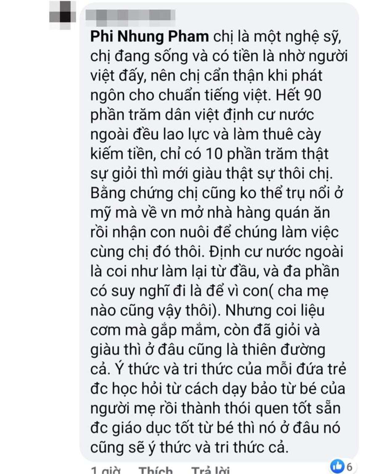 Ca sĩ Phi Nhung gây tranh cãi khi khuyên siêu mẫu Xuân Lan đưa con gái định cư nước ngoài Ảnh 4