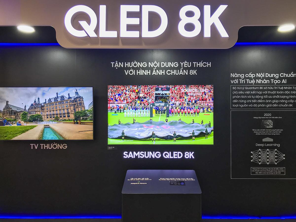 Samsung mang đến trải nghiệm thực tế TV QLED 8K, The Frame, The Serif và The Sero 2020 Ảnh 1