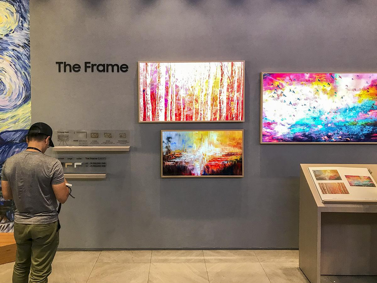 Samsung mang đến trải nghiệm thực tế TV QLED 8K, The Frame, The Serif và The Sero 2020 Ảnh 7