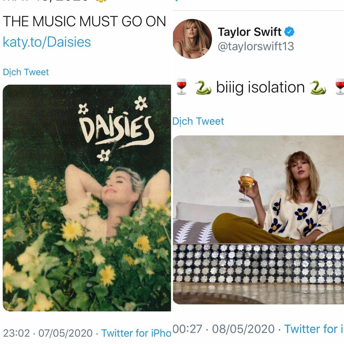 Daisies chính thức lên sóng, fan tiếp tục 'vỡ mộng' với màn hợp tác trong mơ: Katy Perry x Taylor Swift Ảnh 4