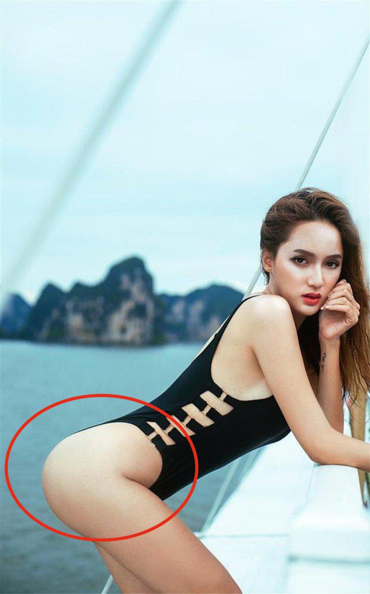 Mỹ nhân showbiz Việt liên tục bị bắt lỗi photoshop quá đà: Người 'mất' chân, người 'bay' luôn đầu gối Ảnh 15