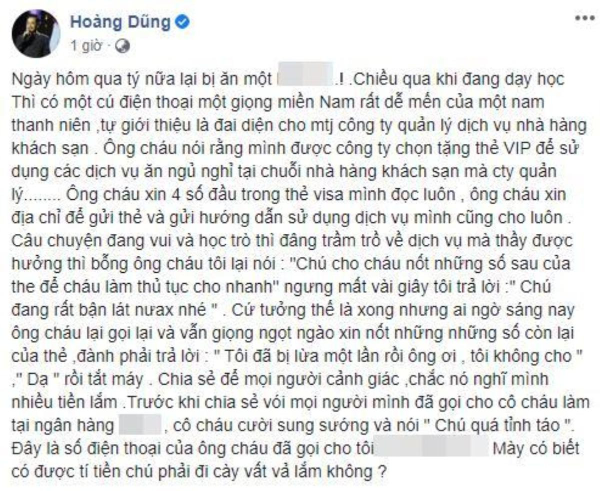 Gặp kẻ lừa đảo tiền qua thẻ ngân hàng, NSND Hoàng Dũng có pha xử lý 'cực tỉnh' khiến kẻ xấu phải ngậm ngùi từ bỏ Ảnh 2