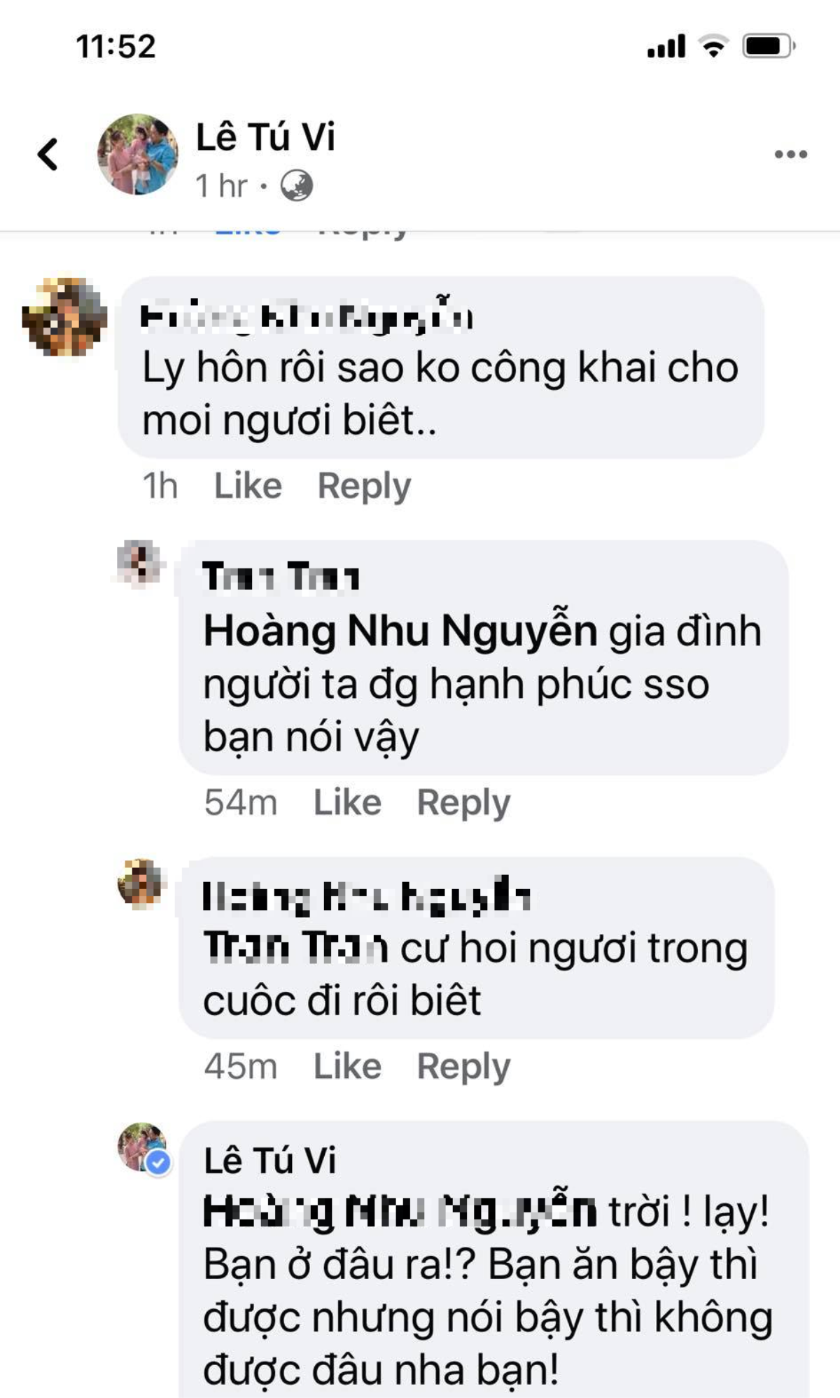 Tú Vi bức xúc lên tiếng khi bất ngờ bị đồn đã bí mật ly hôn với ông xã Văn Anh Ảnh 1