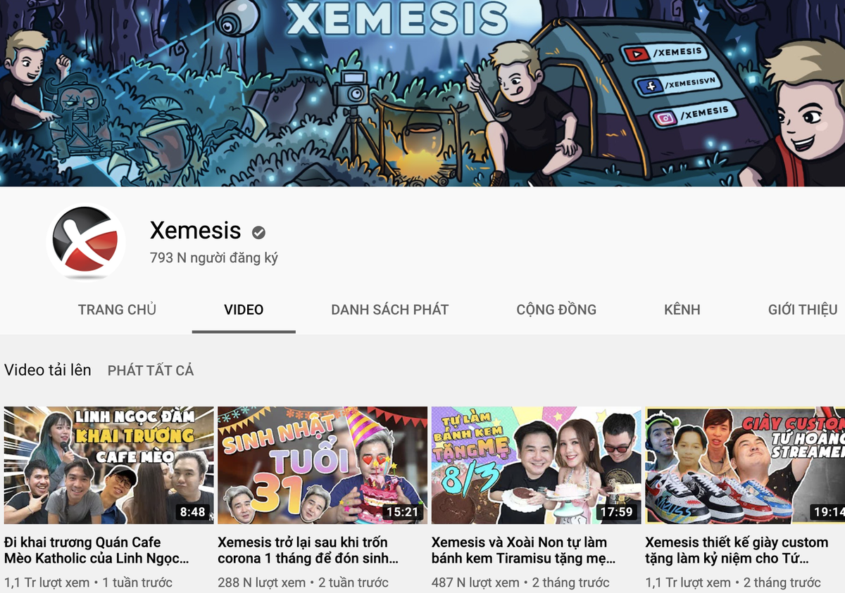 'Streamer giàu nhất Việt Nam' Xemesis bị hack kênh YouTube tiền tỷ Ảnh 4