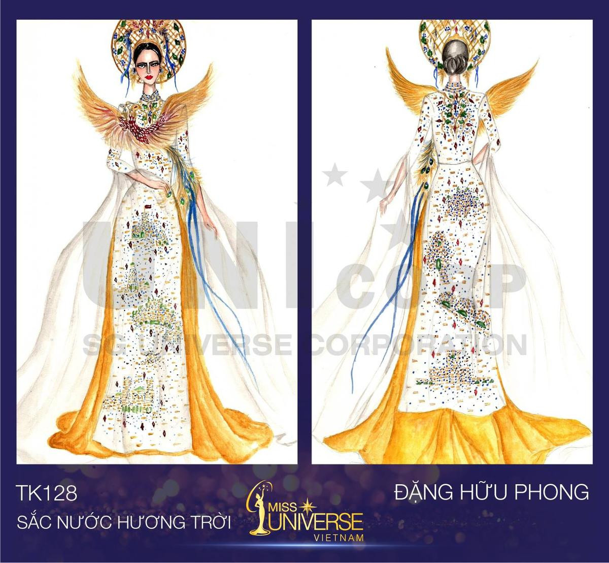 Minh Tú đột phá với National Costume trắng tinh khôi, Miss Áo dài Khánh Vân có làm nên chuyện? Ảnh 6