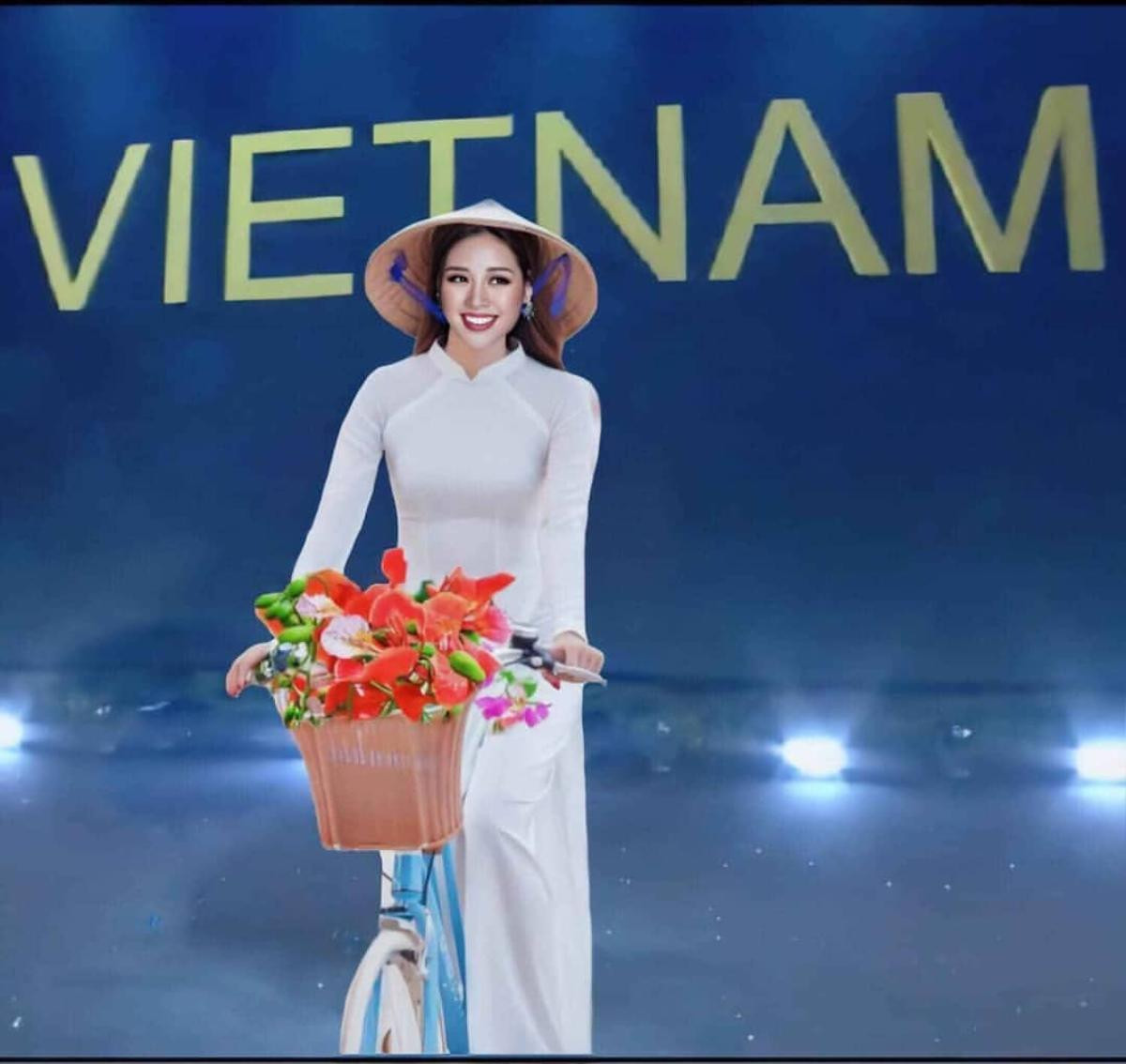 Minh Tú đột phá với National Costume trắng tinh khôi, Miss Áo dài Khánh Vân có làm nên chuyện? Ảnh 2