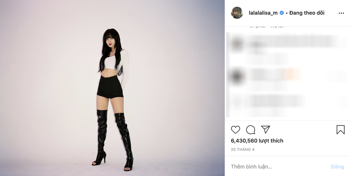 Lisa (BlackPink) lập một lúc 4 kỷ lục Instagram, giữ vững ngôi vị ‘nữ hoàng mạng xã hội’ của Kpop Ảnh 2