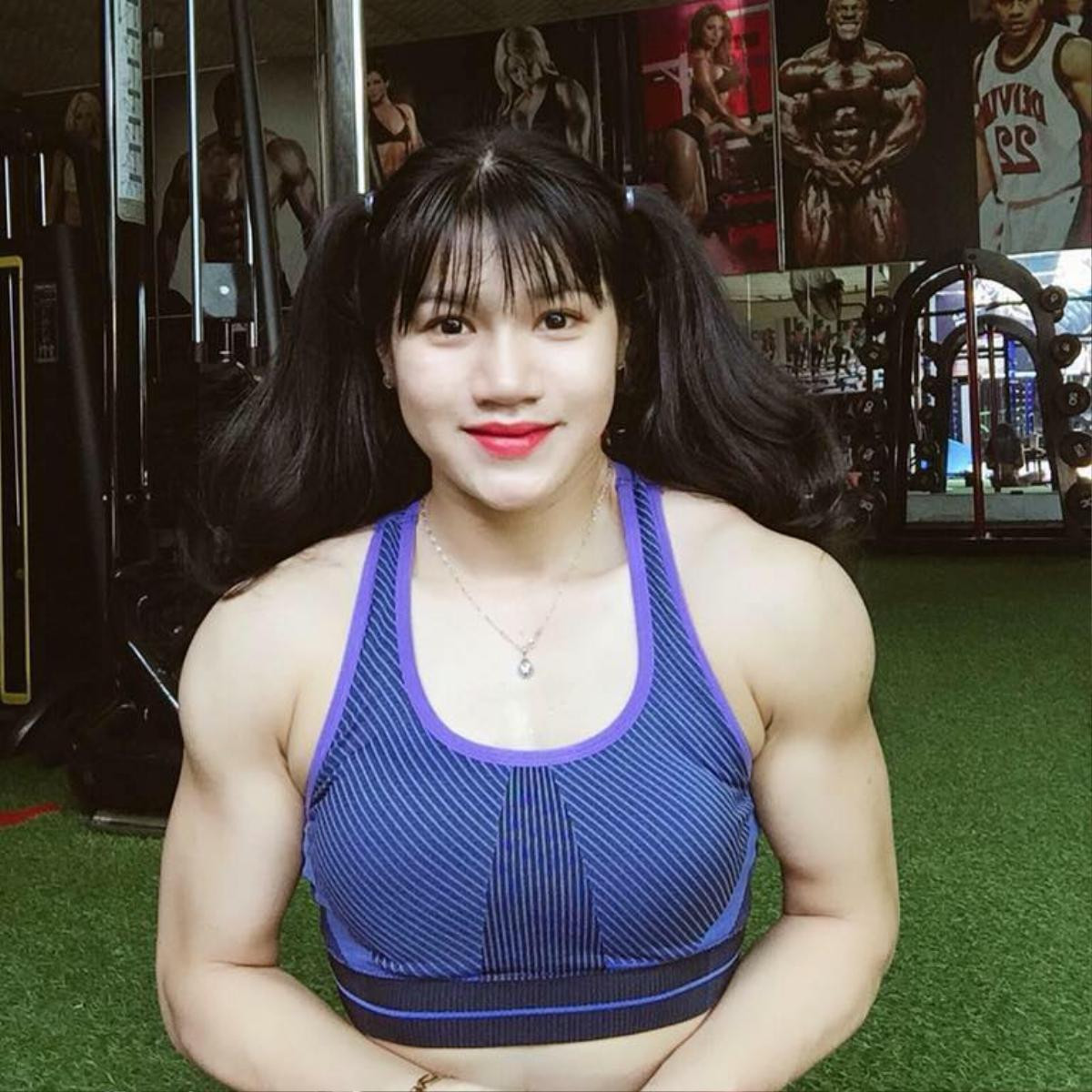 Hotgirl phòng gym mặt xinh như búp bê, thân hình lực sĩ sở hữu bảng thành tích 'khủng' Ảnh 1