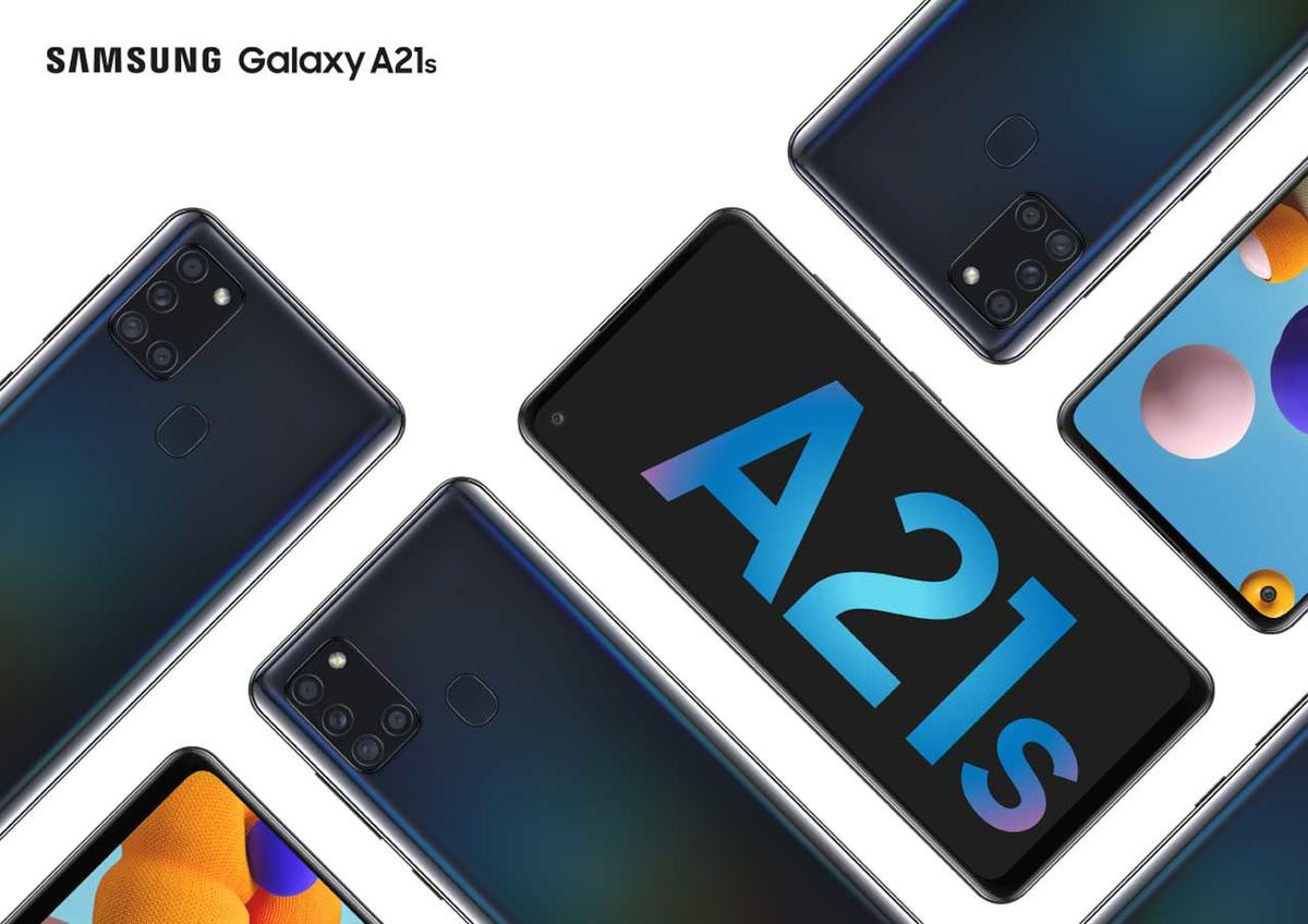 Galaxy A21s sở hữu màn hình tràn viền vô cực Infinity-O, bộ 4 camera sau 48MP, dung lượng pin 5000mAh, cùng với công nghệ sạc nhanh 15W.