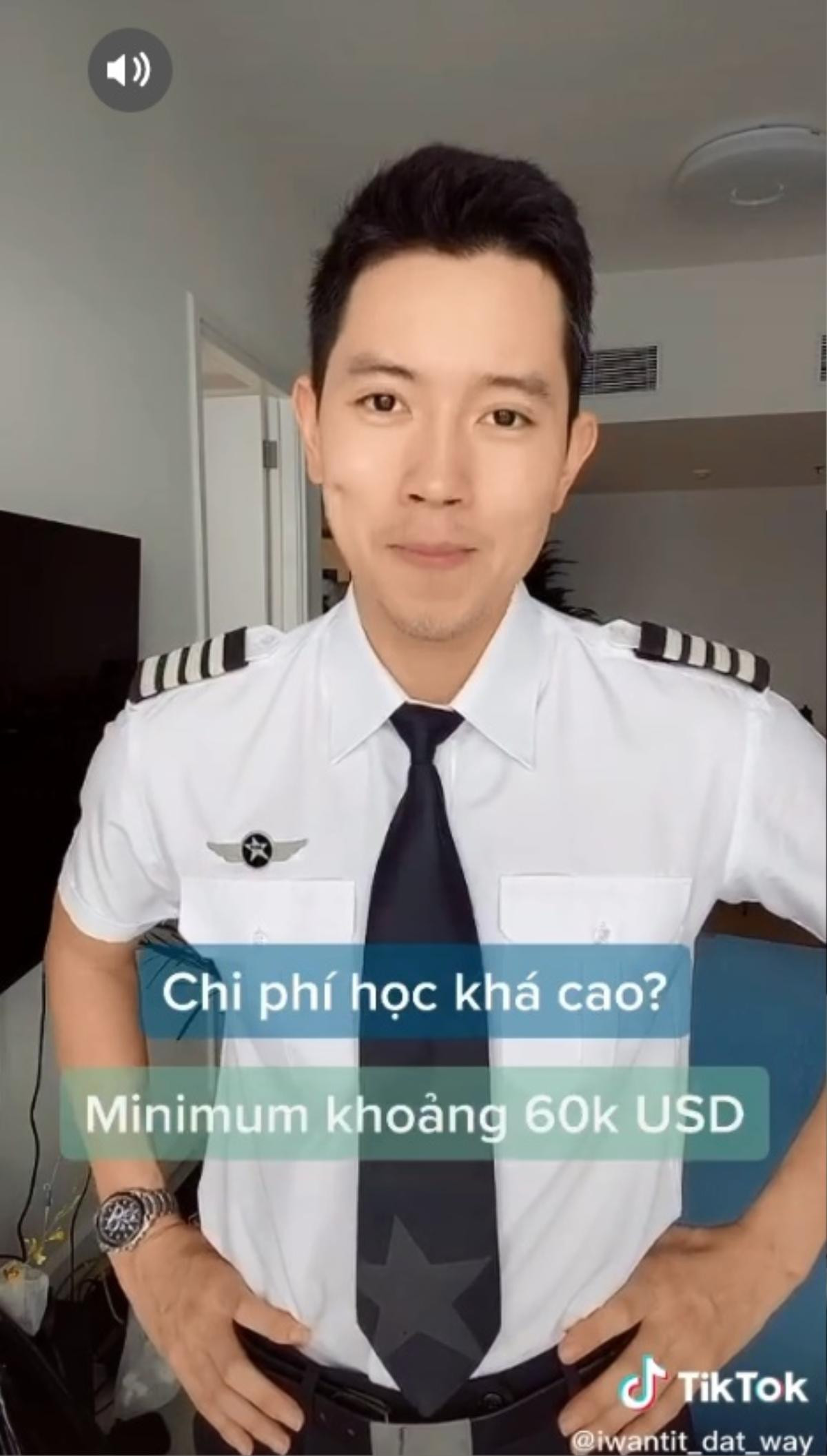 Cơ trưởng đẹp trai nhất Việt Nam gây 'choáng' khi hé lộ thu nhập 'không phải dạng vừa' của nghề phi công Ảnh 3