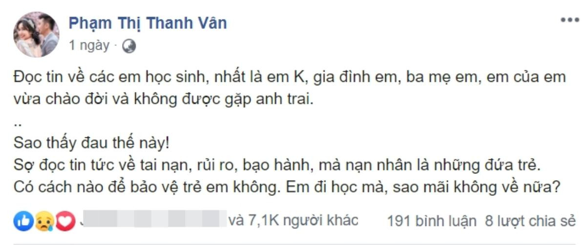 Lương Thùy Linh bật khóc trong tang lễ, Ốc Thanh Vân - Pha Lê xót xa trước chuyện bé trai bị tử vong do cây phượng bật gốc Ảnh 4