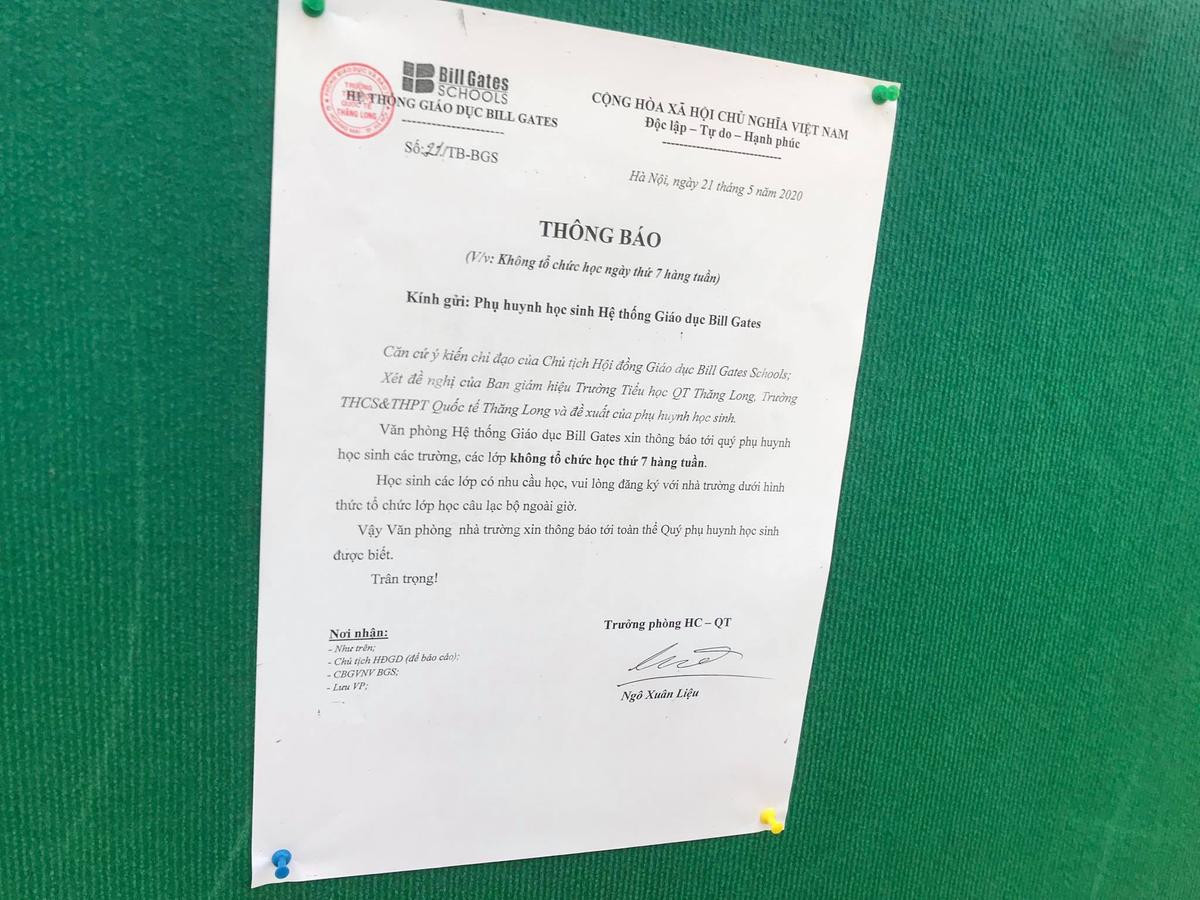 Hệ thống giáo dục Bill Gates lên tiếng sau vụ phụ huynh căng băng rôn phản đối tổ chức học thêm ngoài giờ Ảnh 4