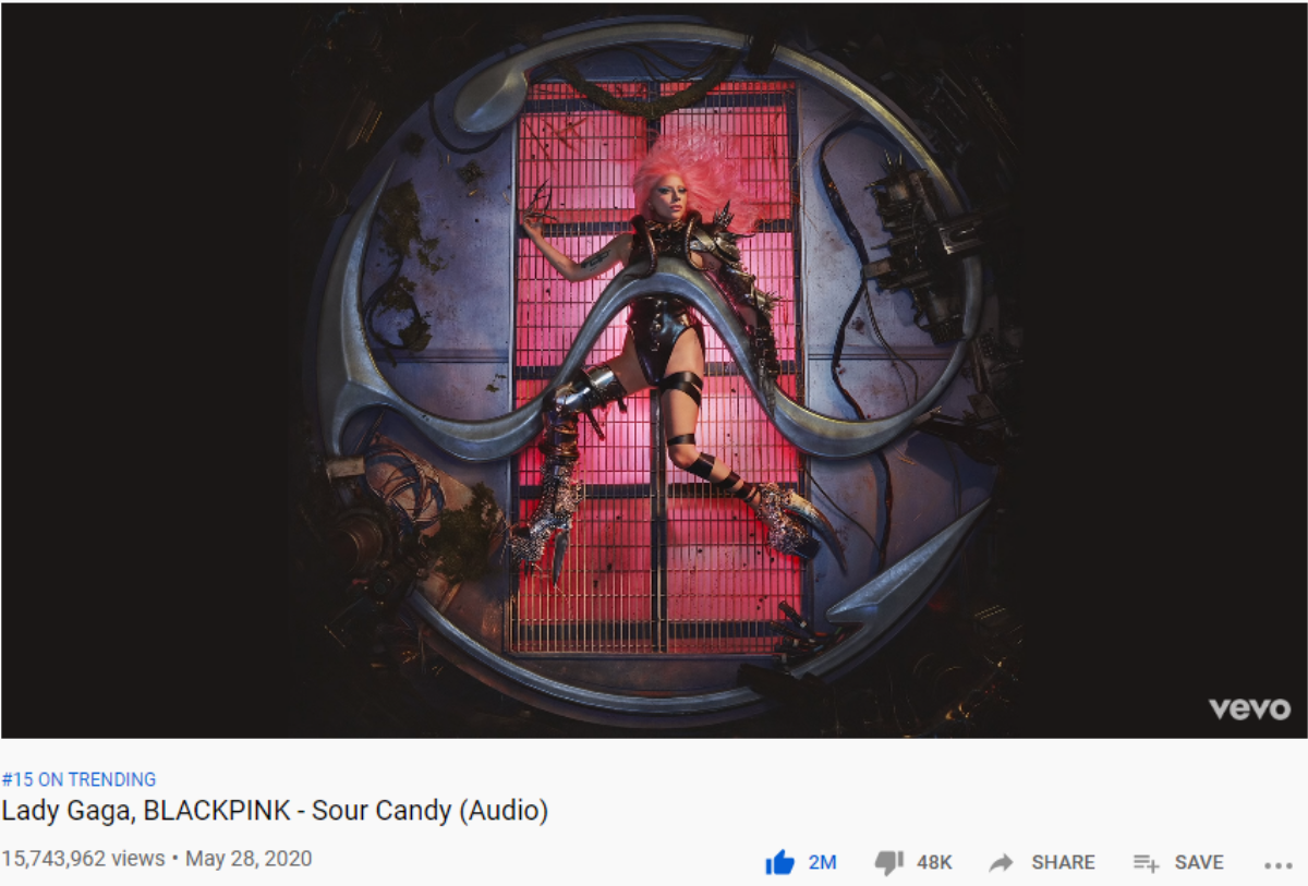 Cập nhật thành tích từ 'bão' Sour Candy (Lady Gaga, BlackPink) sau nửa ngày phát hành Ảnh 9