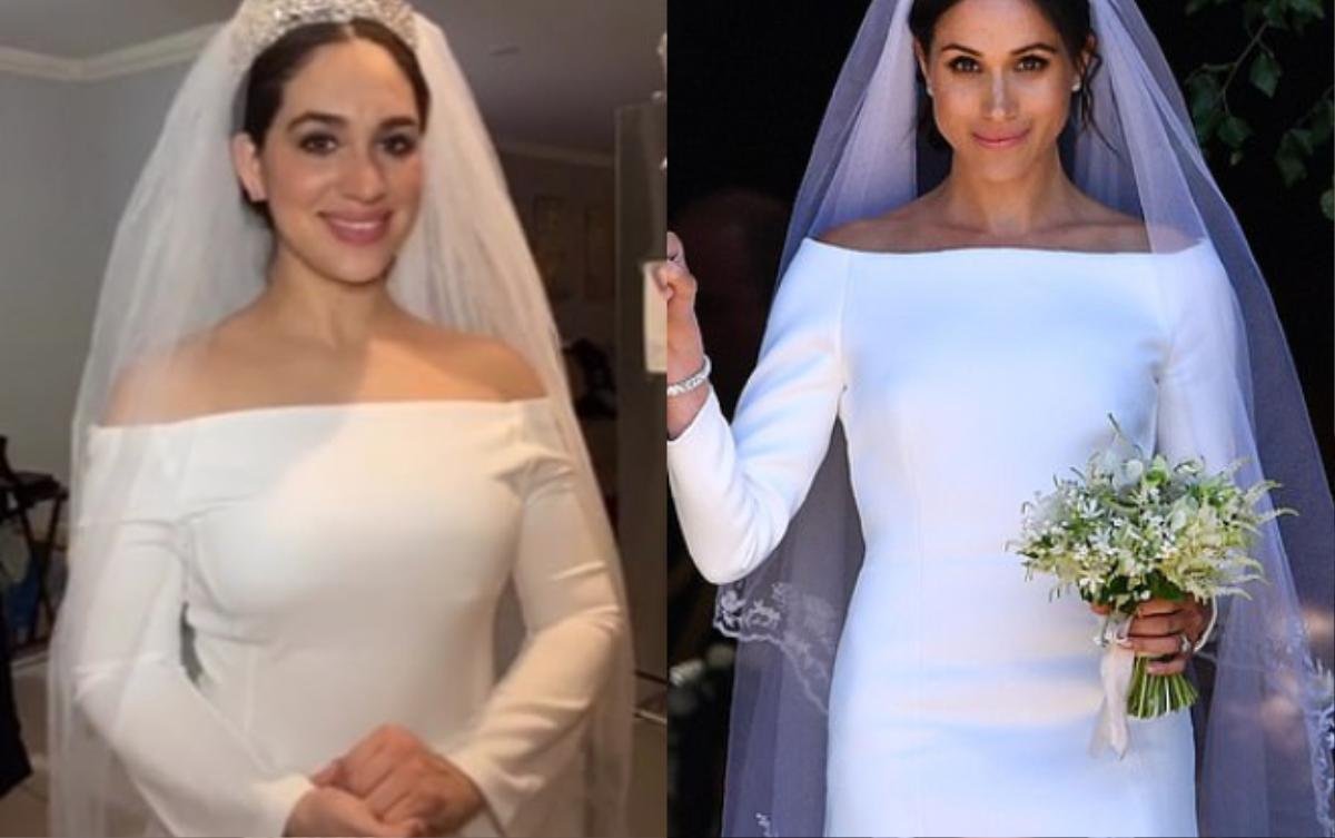 Nữ tiếp viên vô danh bỗng nổi tiếng khi ăn mặc và có nhan sắc giống Meghan Markle Ảnh 6