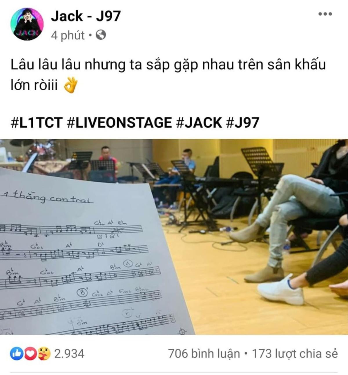 Bạn đã biết về sân khấu comeback đặc biệt 'Là một thằng con trai' từ Jack? Ảnh 1