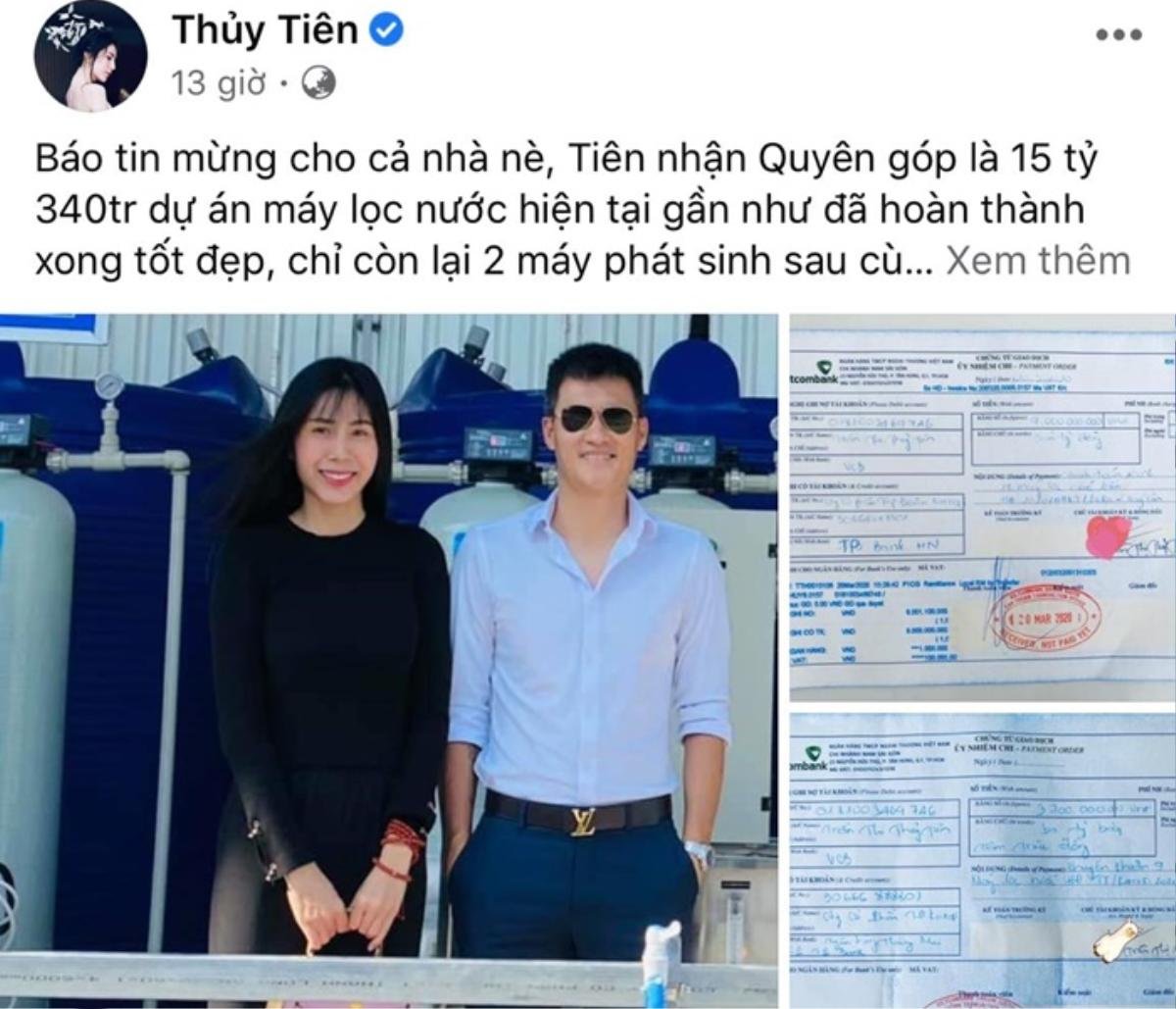 Thủy Tiên quyên góp hơn 15 tỷ, hoàn thành dự án máy lọc nước cho bà con miền Tây Ảnh 1