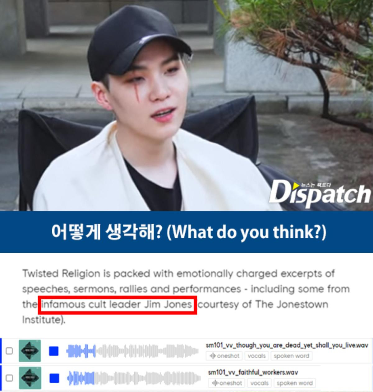 Dispatch điều tra vụ Suga (BTS) lấy giọng của tên sát nhân 1000 người: Sự thật dối trá bị phơi bày! Ảnh 1