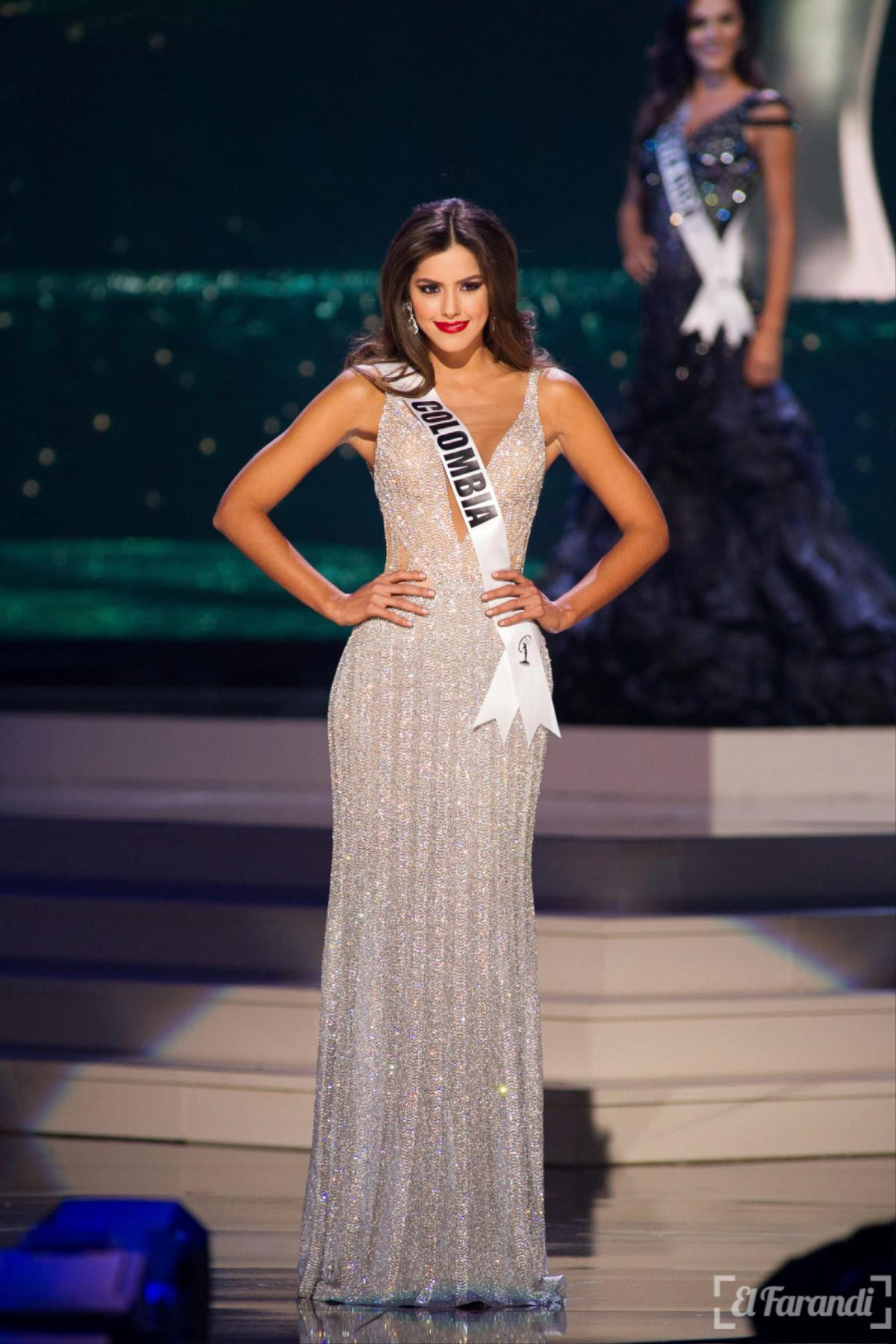 Miss Universe 2014 đến từ Colombia xếp vị trí thứ 3.