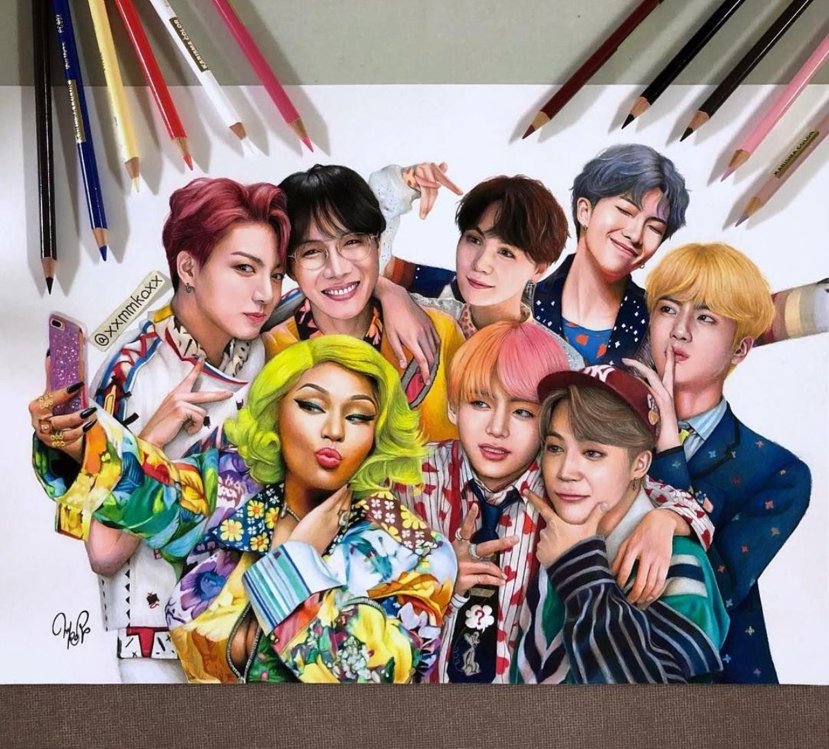 Mặc ồn ào bủa vây, MV kết hợp giữa BTS và Nicki Minaj 'ung dung' chạm mốc thành tích mới Ảnh 4