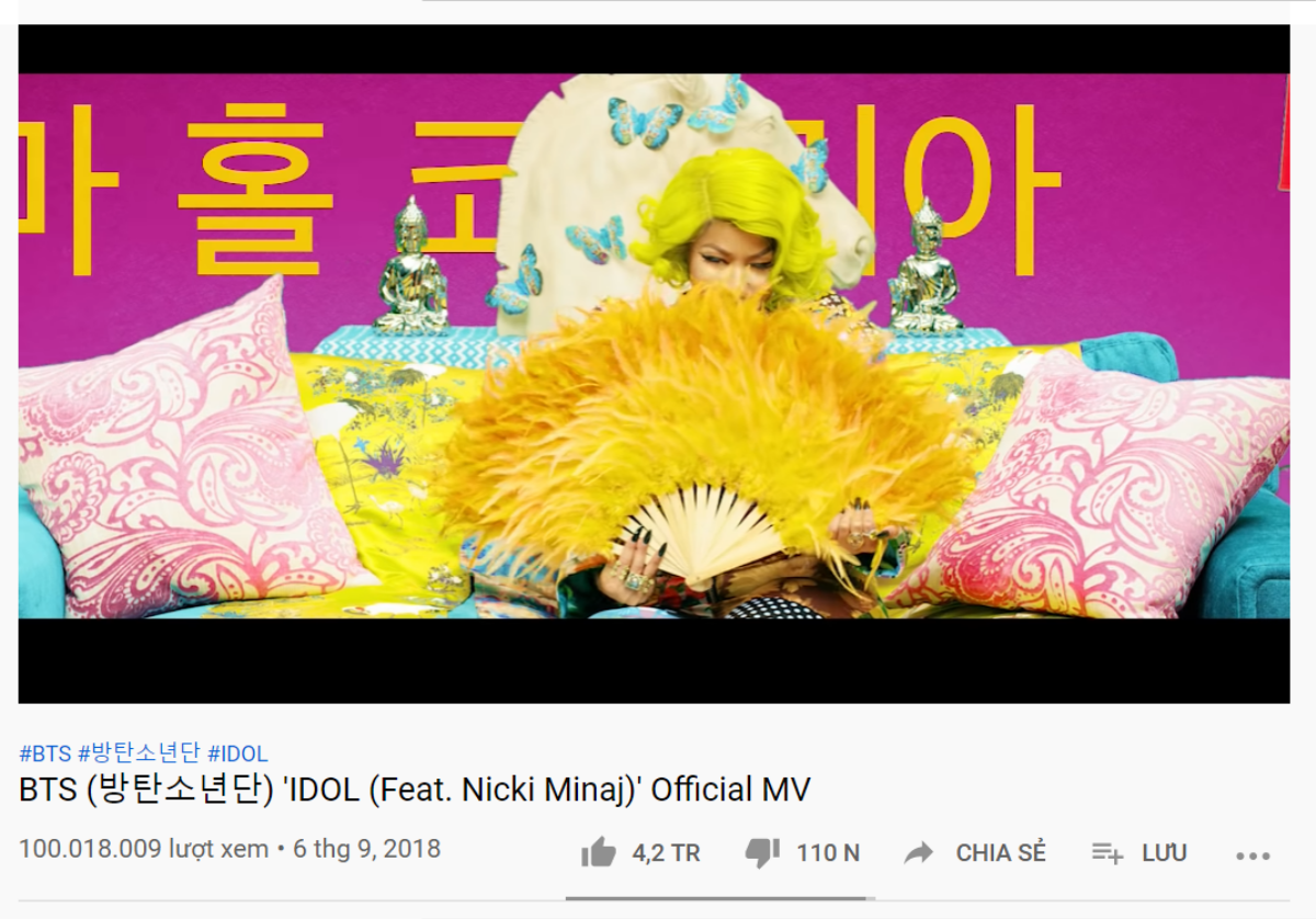 Mặc ồn ào bủa vây, MV kết hợp giữa BTS và Nicki Minaj 'ung dung' chạm mốc thành tích mới Ảnh 1