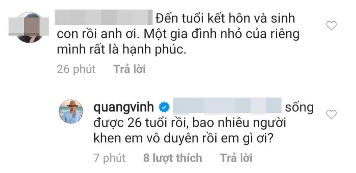 Quang Vinh đáp trả khi bị hỏi chuyện lấy vợ sinh con: 'Bao nhiêu người khen em vô duyên rồi!' Ảnh 2